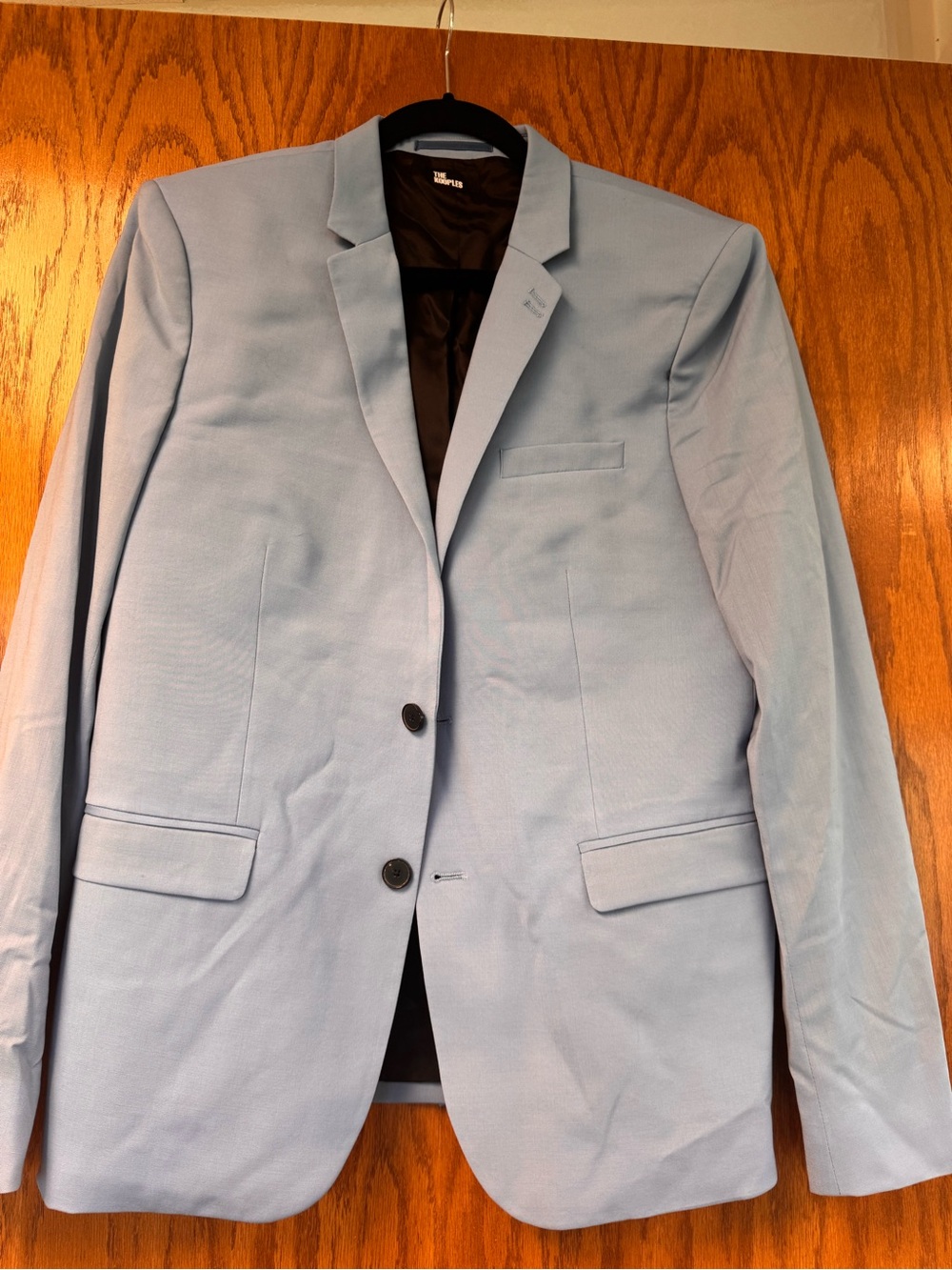 The Kooples Light Blue Men’s Two-Button Blazer